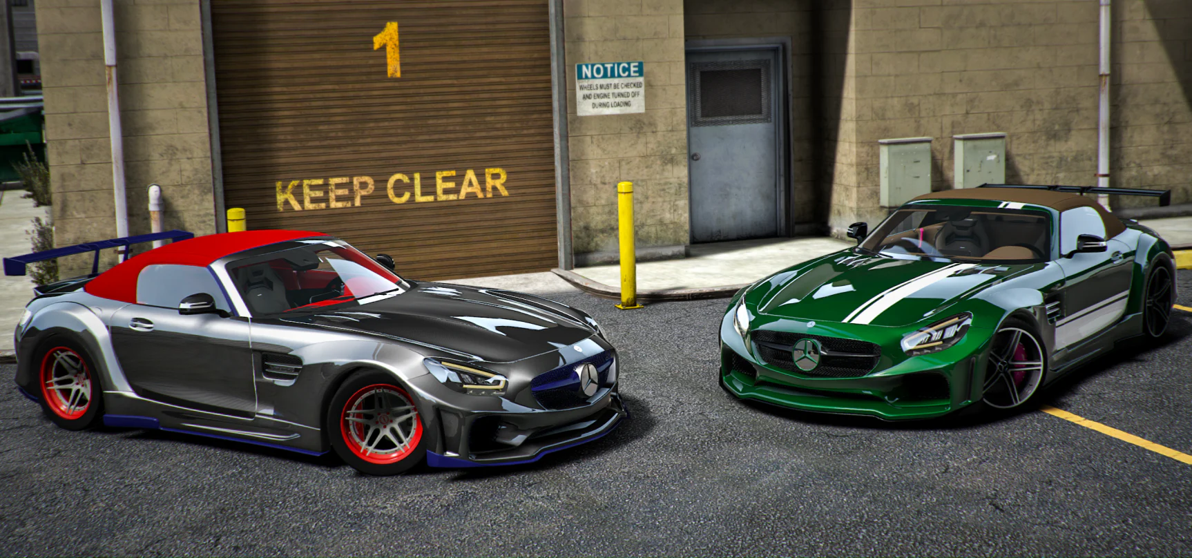 2020 Mercedes AMG GTS Prokop Widebody 2 Pack Carbon Body & Paint Body