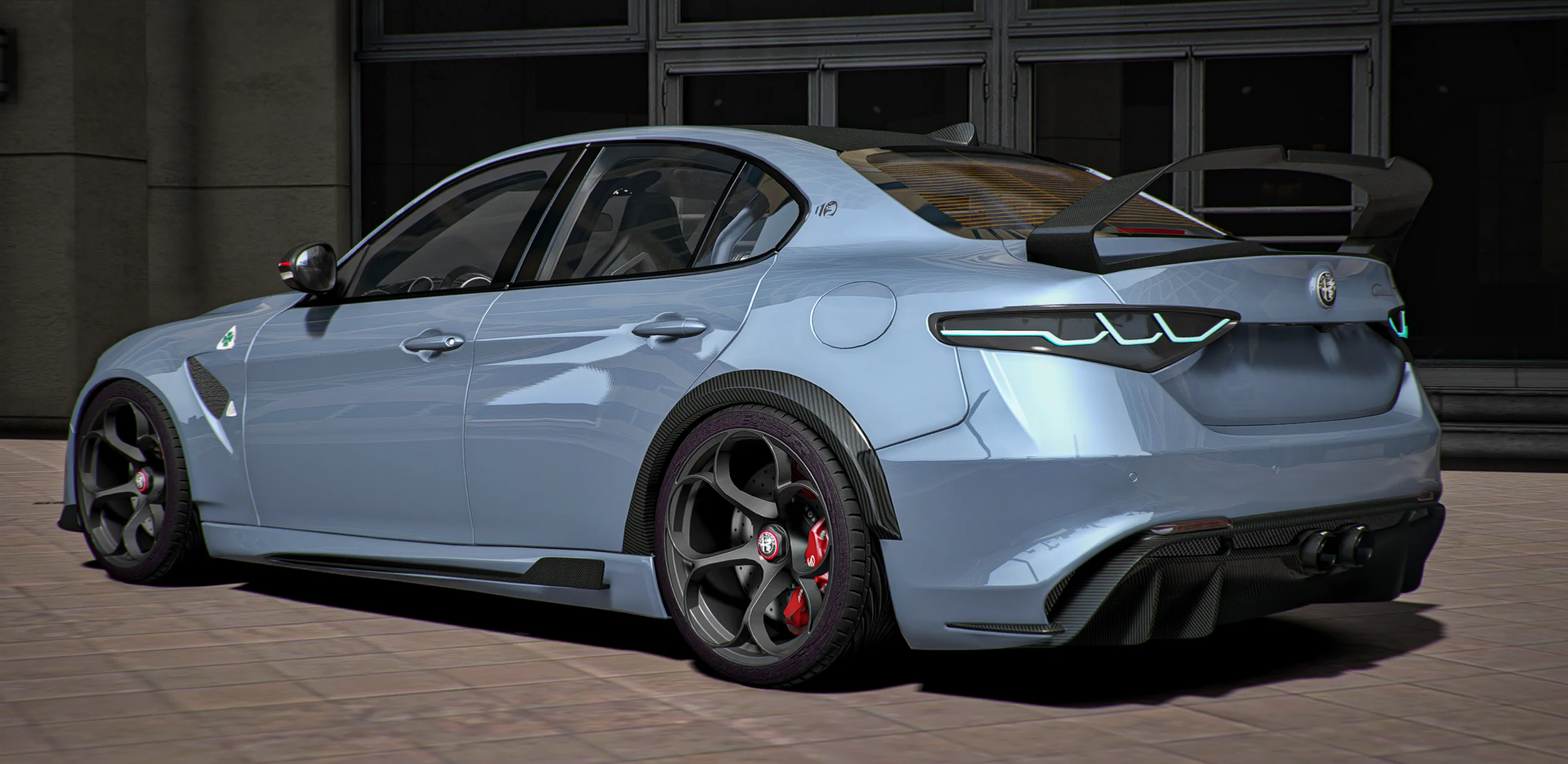 Alfa Romeo Giulia Quadrifoglio GTAm 2023 [Concept Headlights] - Image 2