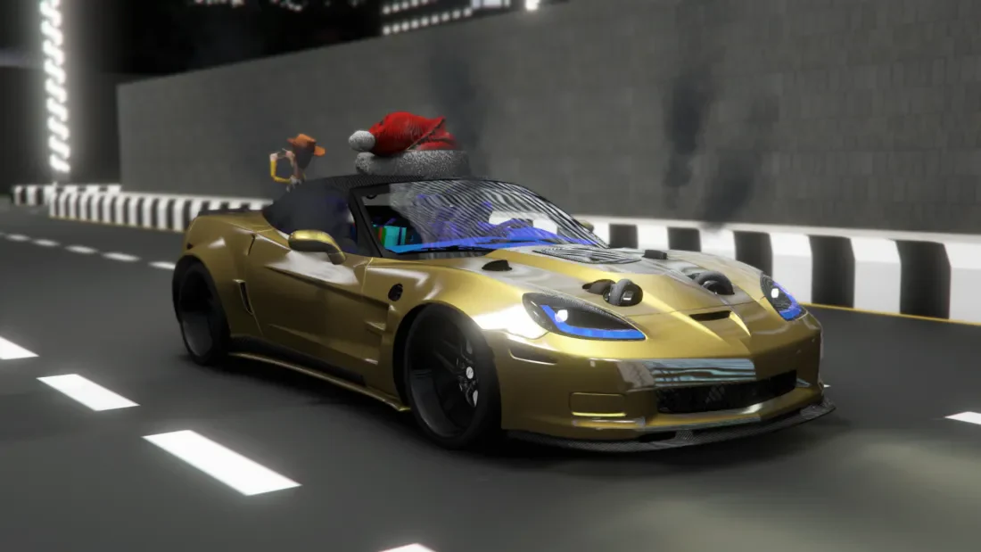 Chevrolet Corvette C6 ZR1 with Fast LSXR 102 Twin Turbo