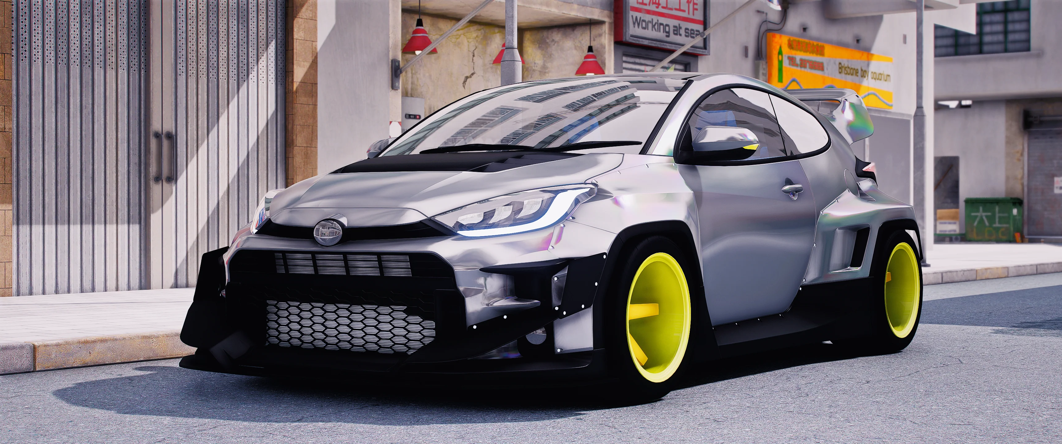(Debadged + Badged) 2021 Toyota GR Yaris Widebody