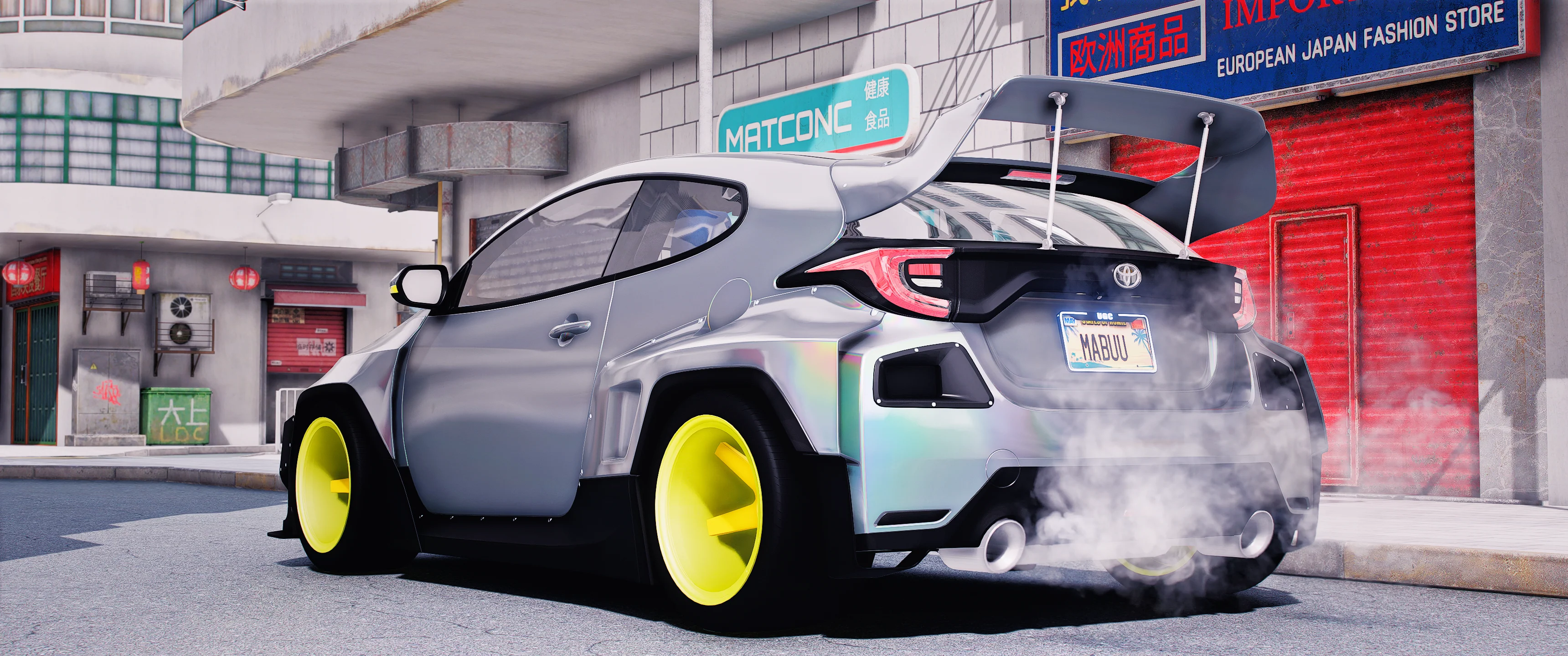 (Debadged + Badged) 2021 Toyota GR Yaris Widebody - Image 2