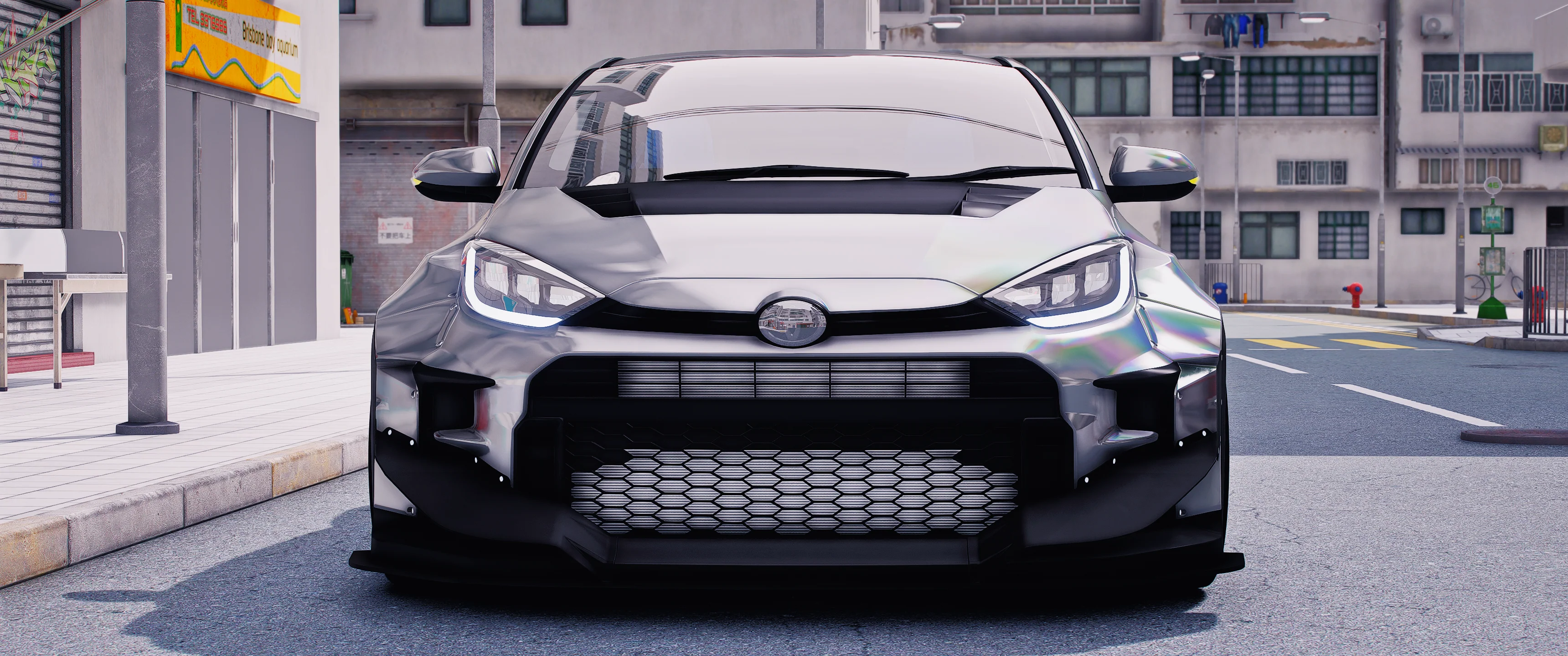(Debadged + Badged) 2021 Toyota GR Yaris Widebody - Image 3
