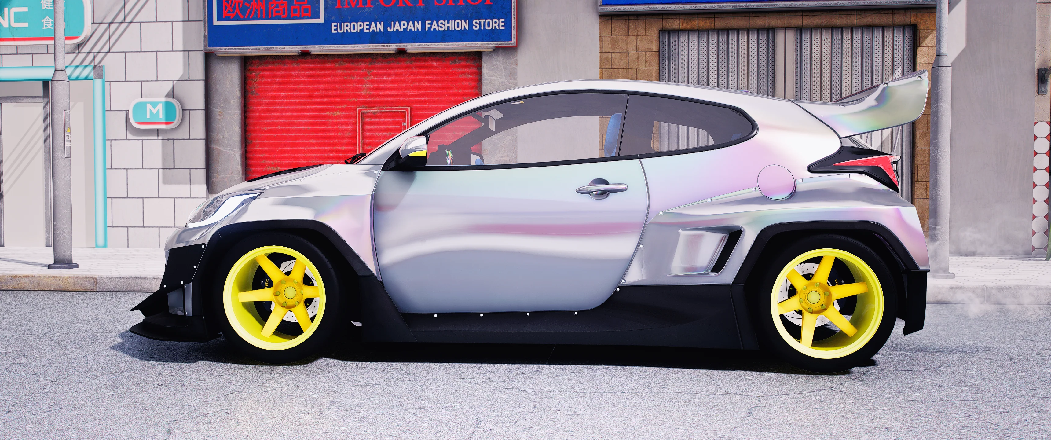 (Debadged + Badged) 2021 Toyota GR Yaris Widebody - Image 4
