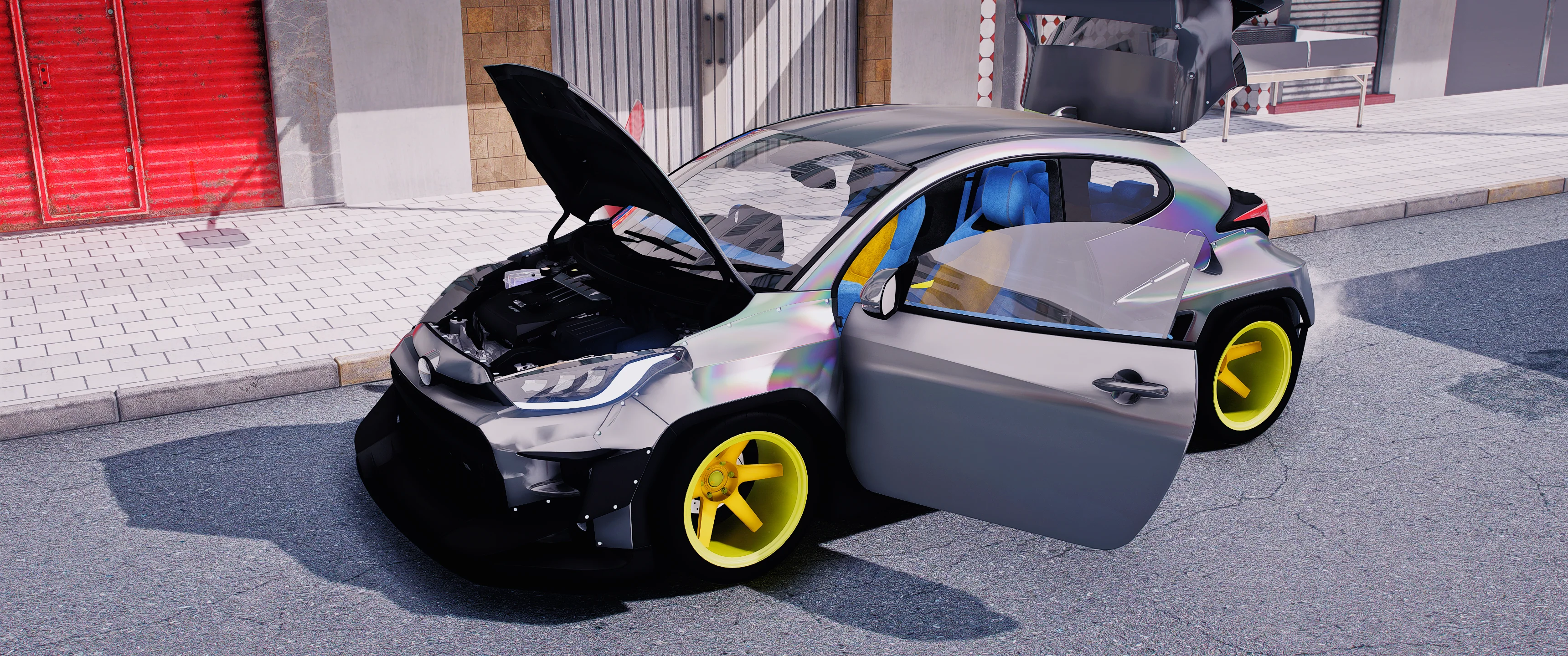 (Debadged + Badged) 2021 Toyota GR Yaris Widebody - Image 8