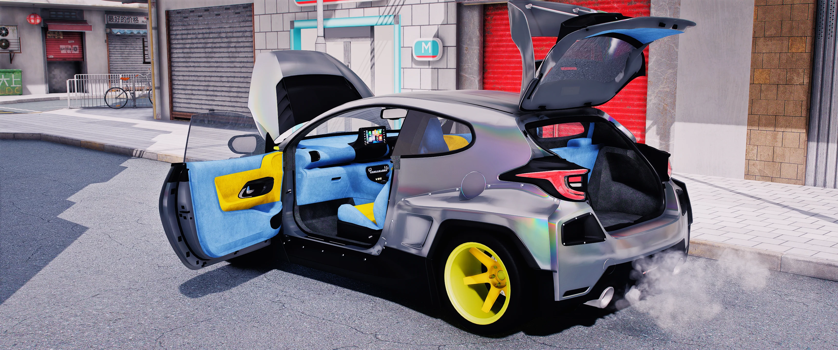 (Debadged + Badged) 2021 Toyota GR Yaris Widebody - Image 9