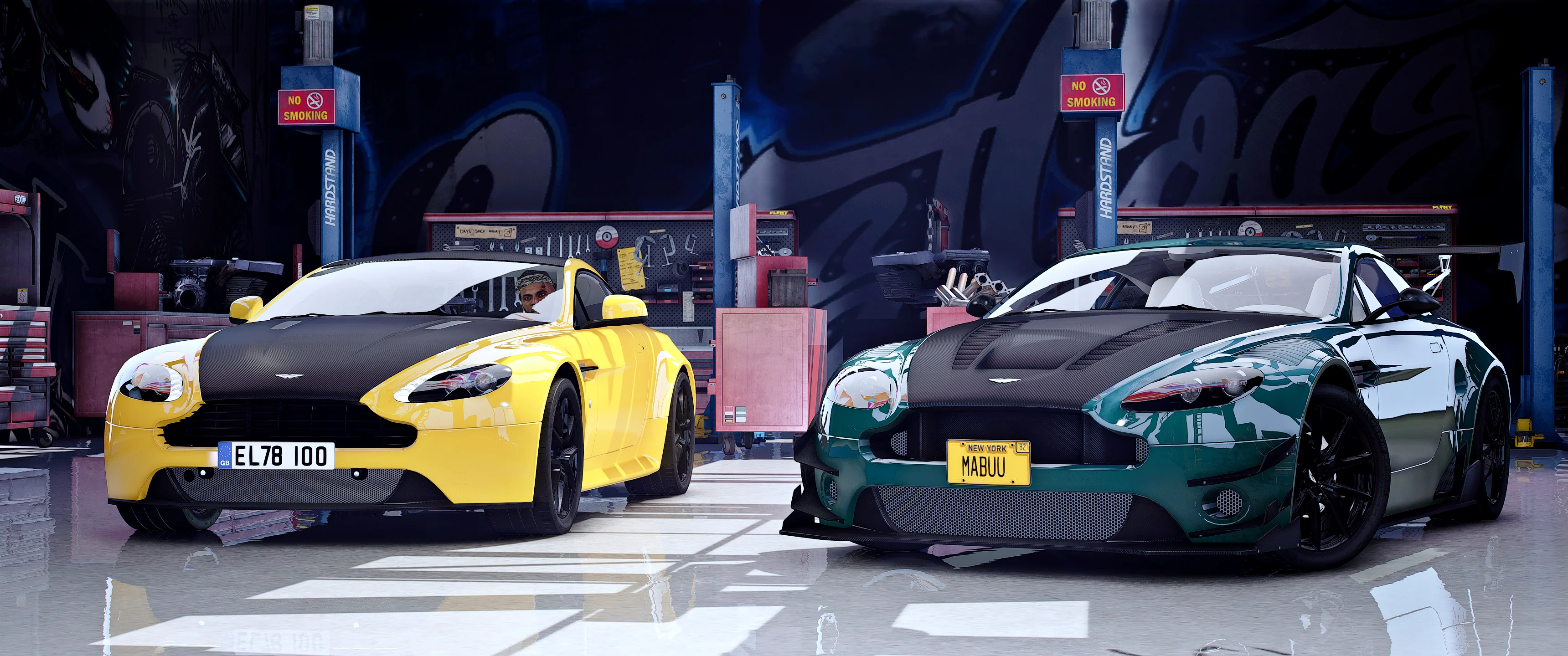 (Debadged/Badged) Aston Martin V8 Vantage S (40+ Tuning)