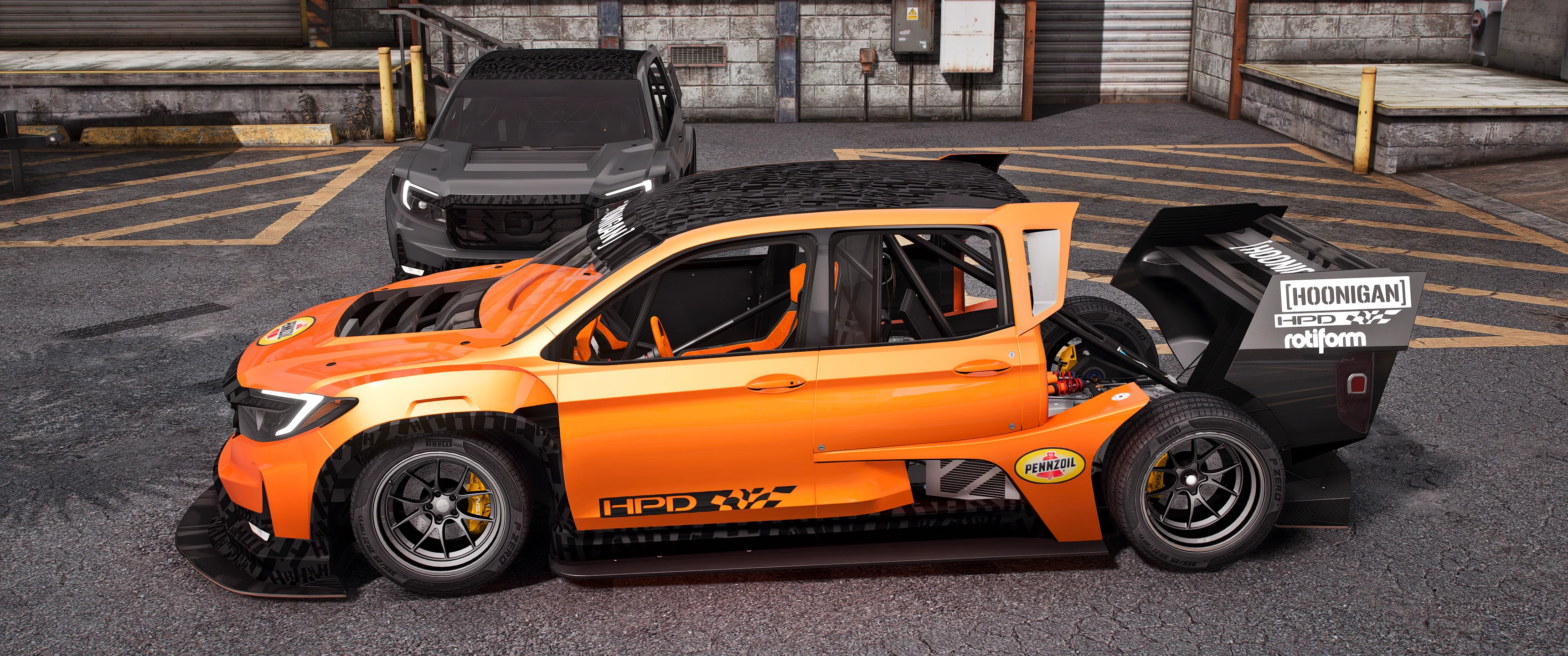 (Debadged/Badged) Honda Hoonigan Indy Truck 2017 - Image 3
