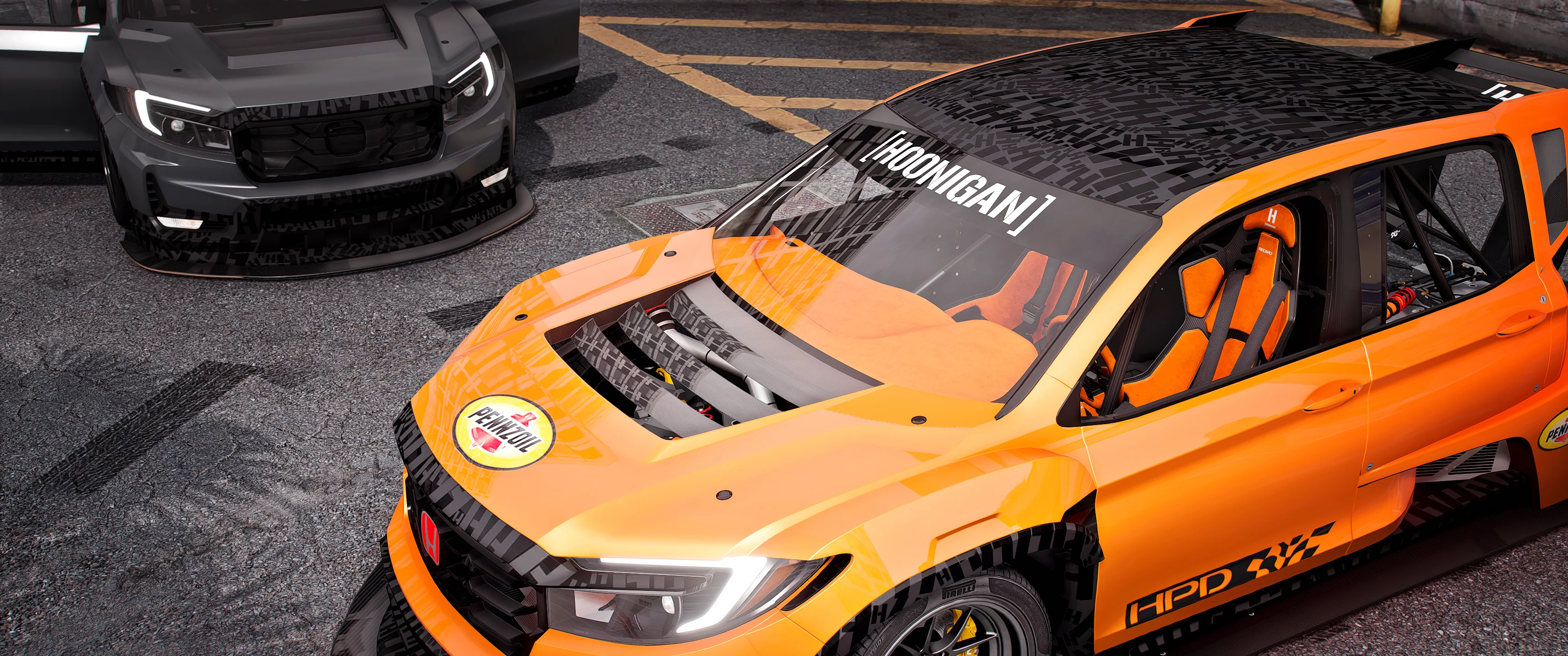 (Debadged/Badged) Honda Hoonigan Indy Truck 2017 - Image 4