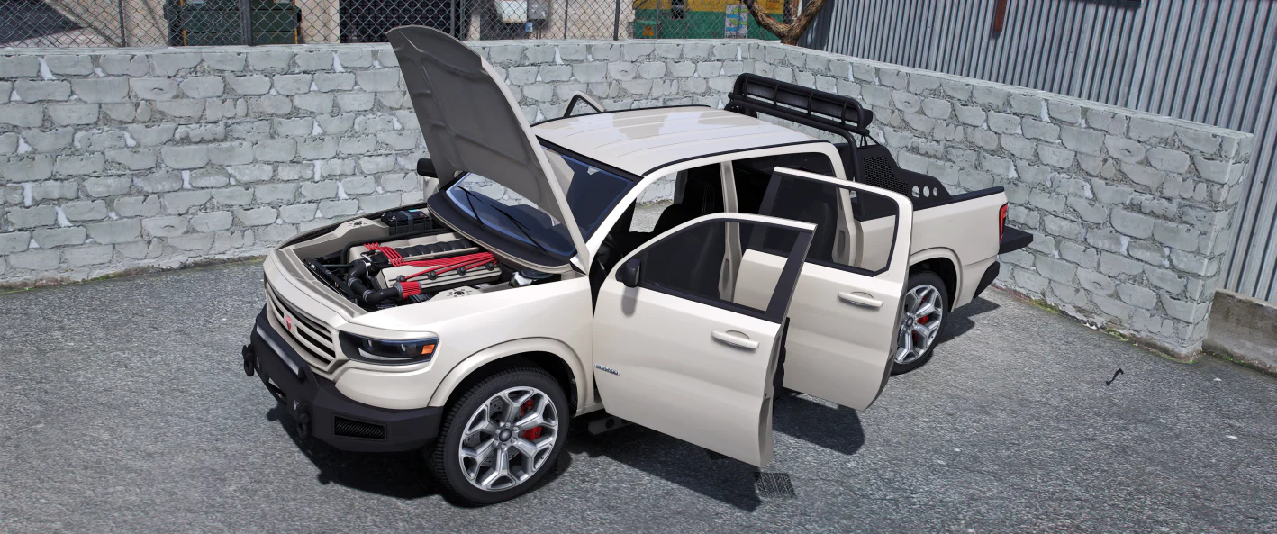(Lore Friendly) Bravado Bison XL (Addon Sound + 65 Tuning Parts + 6 Seater) - Image 6