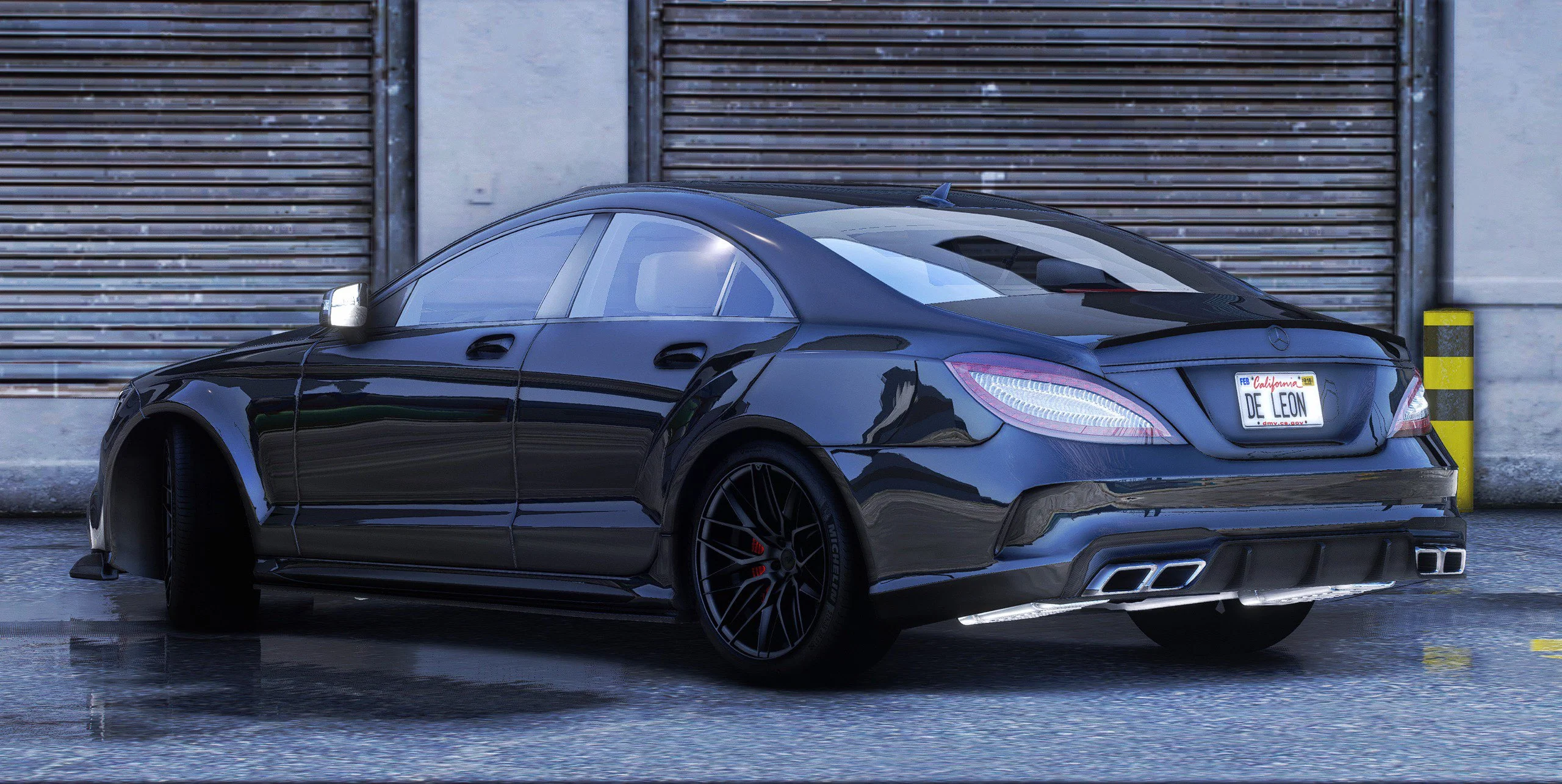 Mercedes Benz CLS63 AMG Mafia (Ice Watch, AK,Money & Drugs) - Image 2