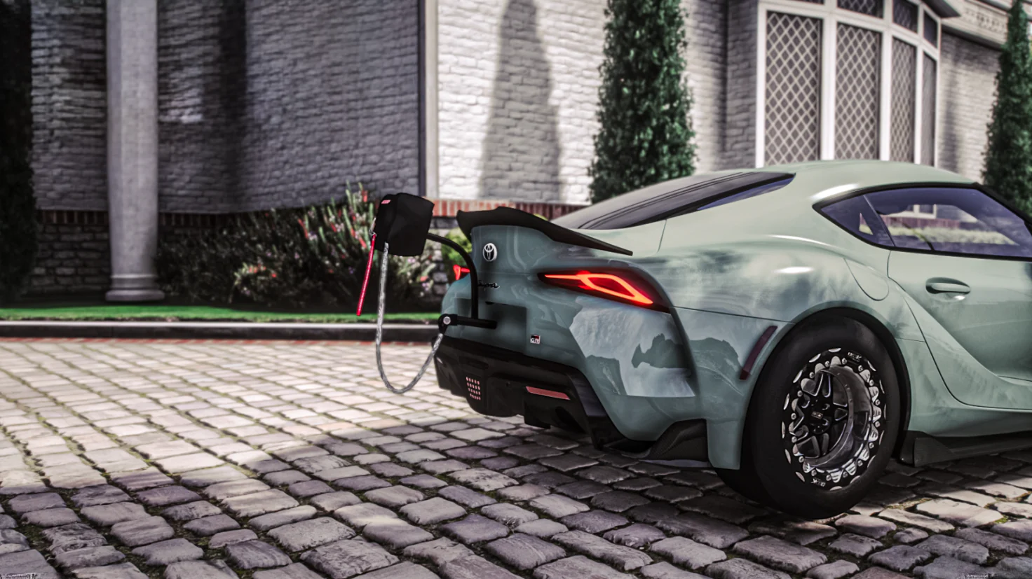 mkv.jay's 900HP+Single Turbo Toyota Supra A90 Drag IRL Replica - Image 2