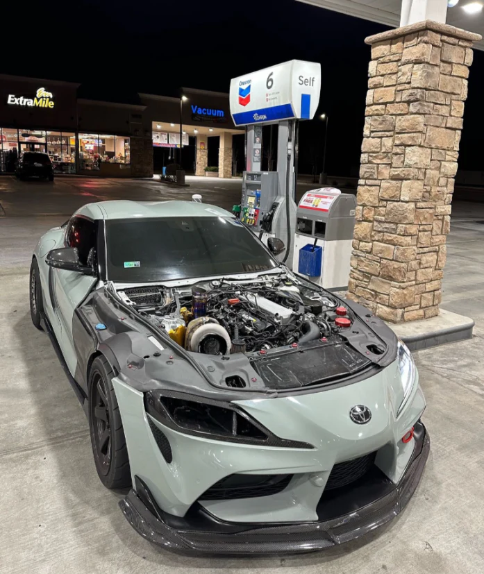 mkv.jay's 900HP+Single Turbo Toyota Supra A90 Drag IRL Replica - Image 8